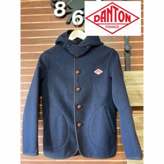 ダントン(DANTON)の最終値下げ！ダントンDANTON ウールモッサ　ショートコート３４　ボタン(ピーコート)