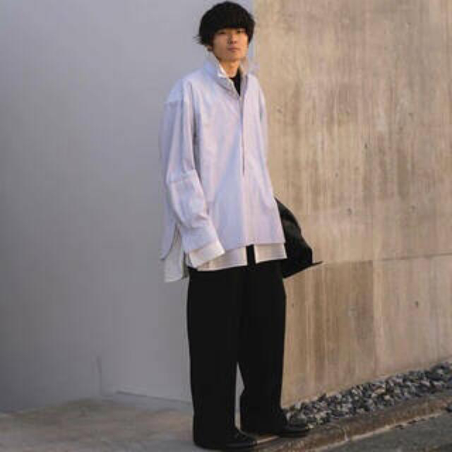 stein 21ss OVERSIZED 4LAYERED SHIRT シャツ