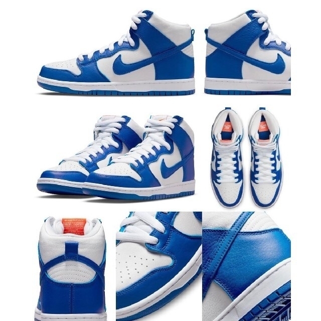 NIKE(ナイキ)のNike SB Dunk High Pro ISO Kentucky 27cm メンズの靴/シューズ(スニーカー)の商品写真