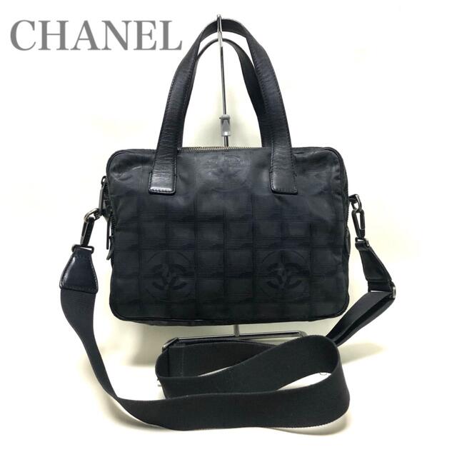 CHANEL シャネル ニュートラベルライン2way ハンド ショルダーバッグ