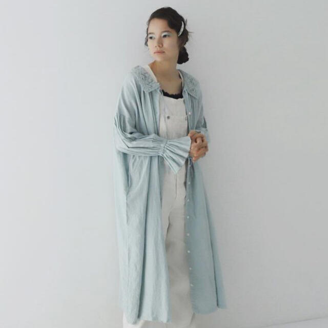 JOURNAL STANDARD(ジャーナルスタンダード)のnest robe（ネストローブ）| レースカラー2wayスモックワンピース レディースのワンピース(ロングワンピース/マキシワンピース)の商品写真