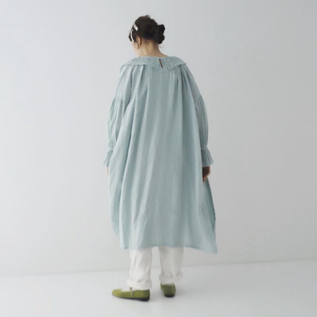 JOURNAL STANDARD(ジャーナルスタンダード)のnest robe（ネストローブ）| レースカラー2wayスモックワンピース レディースのワンピース(ロングワンピース/マキシワンピース)の商品写真