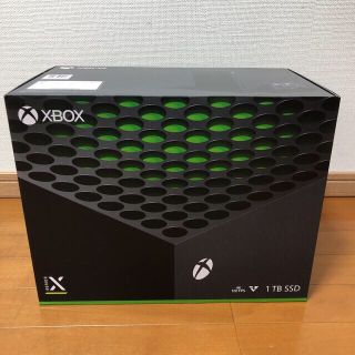 エックスボックス(Xbox)の新品　未開封　Xbox Series X　1TB RRT-00015(家庭用ゲーム機本体)