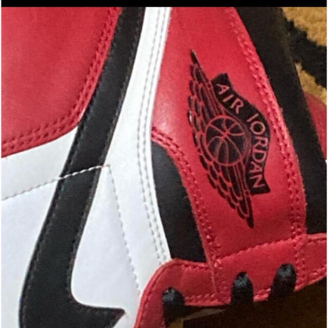 箱付き　AIR JORDAN 1st CHICAGO 28cm custom品