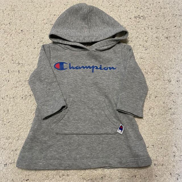 Champion(チャンピオン)のチャンピオン　ワンピース キッズ/ベビー/マタニティのキッズ服女の子用(90cm~)(ワンピース)の商品写真