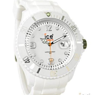 ice watchホワイト(腕時計)