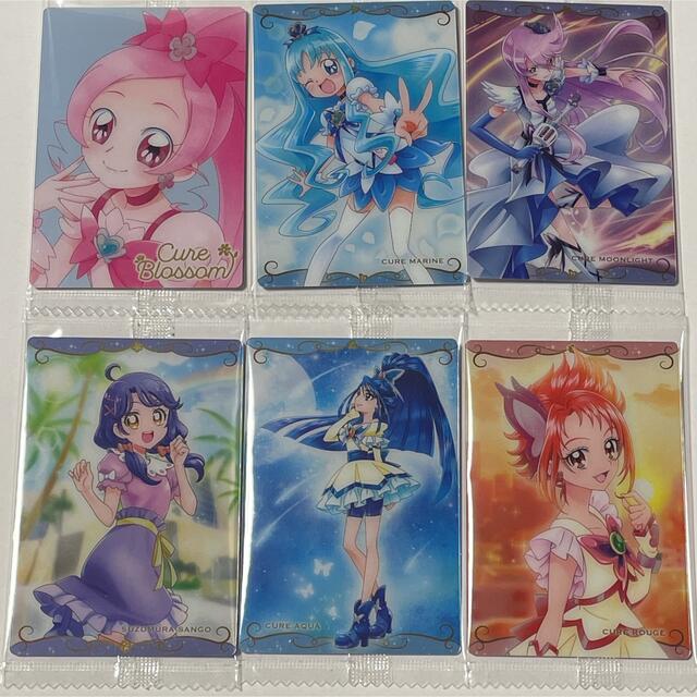 プリキュア ウエハース カード 6枚セットの通販 by shop|ラクマ