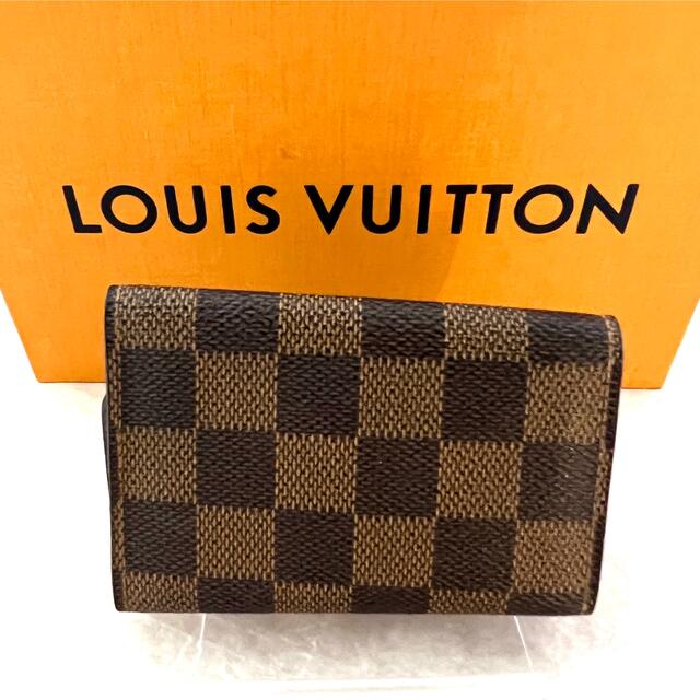 LOUIS VUITTON(ルイヴィトン)の【✨極美品✨】ルイヴィトン  ミュルティクレ6  ダミエエベヌ　キーケース レディースのファッション小物(キーケース)の商品写真