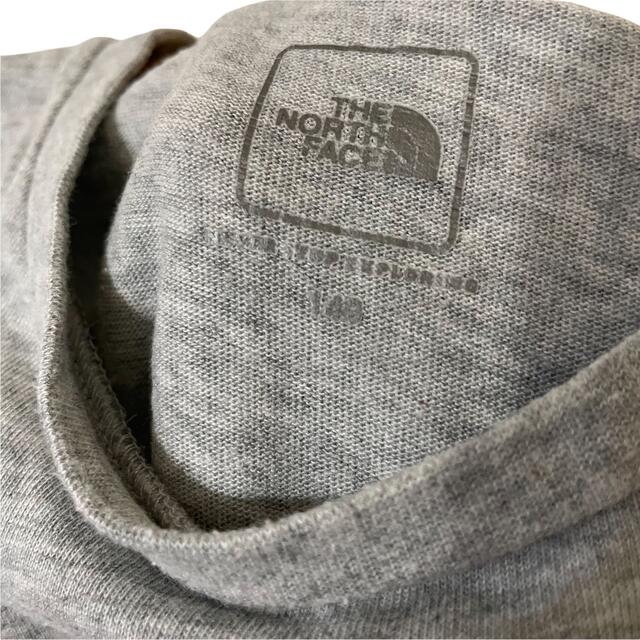 THE NORTH FACE(ザノースフェイス)の【THE NORTH FACE】ノースフェイス半袖Tシャツ　140cm グレー キッズ/ベビー/マタニティのキッズ服男の子用(90cm~)(Tシャツ/カットソー)の商品写真