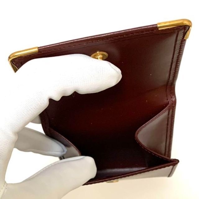 Cartier(カルティエ)の超美品！カルティエ　マストラインコインケース　二つ折り財布 レディースのファッション小物(コインケース)の商品写真