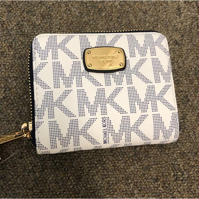 Michael Kors ゴールドロゴプレート☆２つ折り財布 完売品★