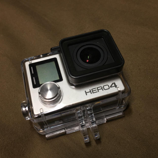 GoPro(ゴープロ)のGoPro hero4 silver edition  スマホ/家電/カメラのカメラ(コンパクトデジタルカメラ)の商品写真