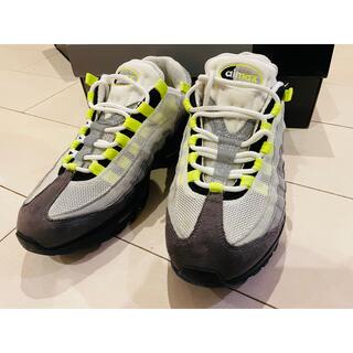 ナイキ(NIKE)の美品 NIKE AIRMAX95 OG イエローグラデ 24cm(スニーカー)