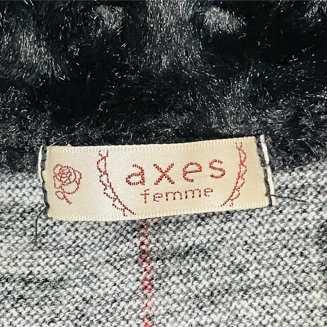 axes femme(アクシーズファム)のaxes femme 春秋のレディースシャツ Mサイズ 深緑色のチェック柄です。 レディースのトップス(シャツ/ブラウス(長袖/七分))の商品写真