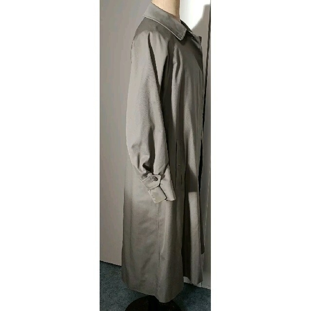 1枚袖 BURBERRY バーバリー ステンカラーコート UK12EX LONG-