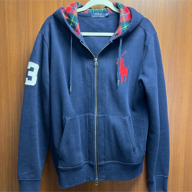 POLO RALPH LAUREN - ポロラルフローレン フードチェック柄 ビッグポロ