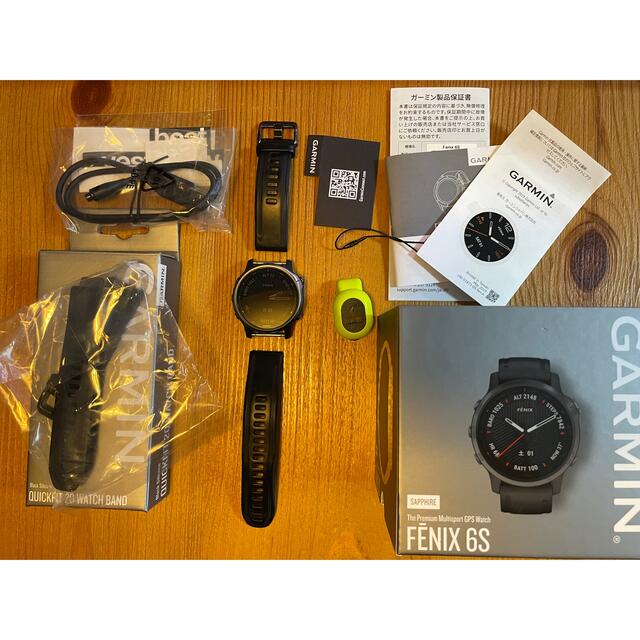 スポーツ/アウトドアGarmin Fenix 6s Sapphire ガーミン フェニックス6S