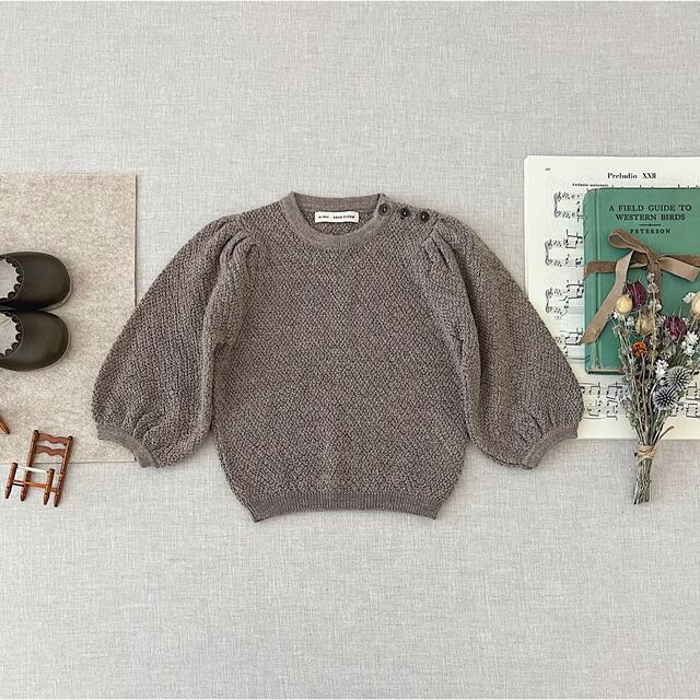 soor ploom agnes sweater flax 6y 最も人気商品 円