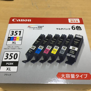 Canon インクカートリッジ BCI-351XL+350XL/6MP キャノン(その他)