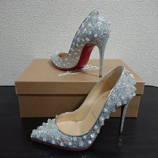 海外 正規品】 Christian Louboutin - ルブタン パンプス スパイク