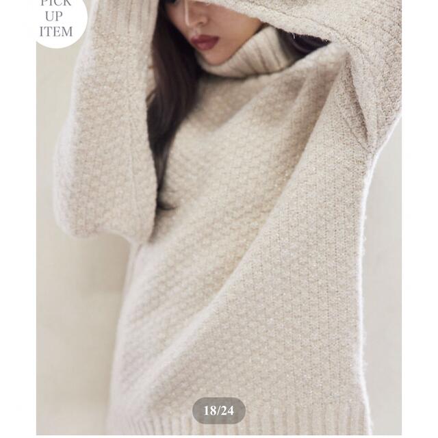 rienda(リエンダ)の❤️【送料込】ELENORE  glitter over knit tops レディースのトップス(ニット/セーター)の商品写真