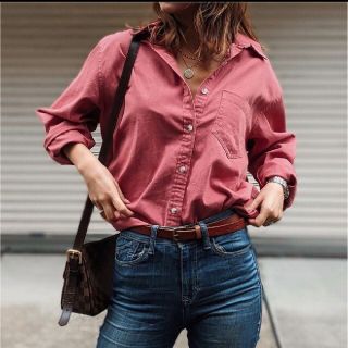 ほにゃらら様  即完売♡再販ナシ商品！ aclent color shirt(シャツ/ブラウス(長袖/七分))