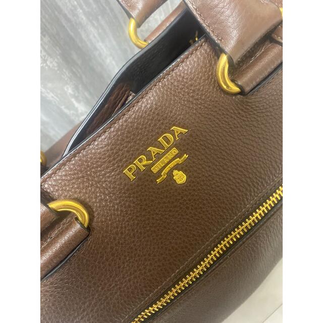 PRADA(プラダ)の［極美品］PRADAプラダ 2WAYハンドバッグ トートバッグ レディースのバッグ(ハンドバッグ)の商品写真