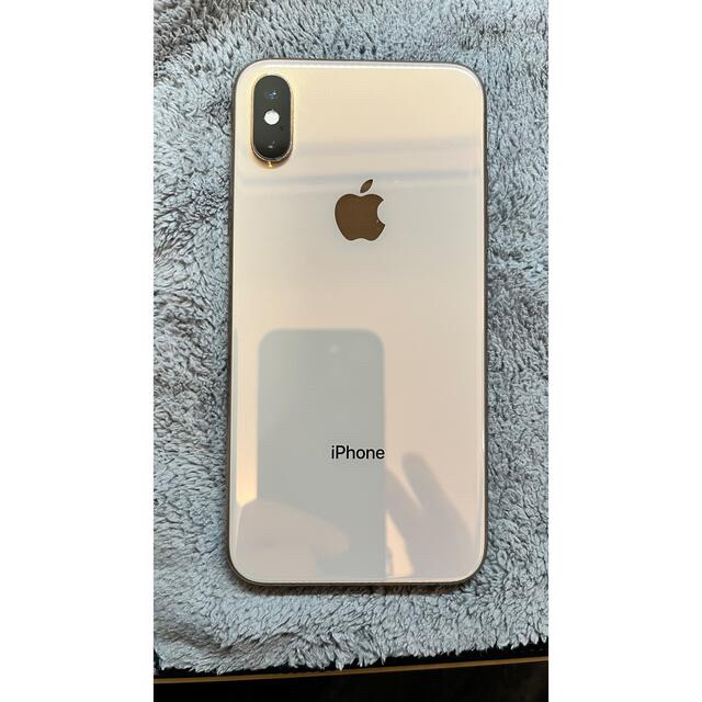 (美品) iPhoneXS gold 256GB simフリー