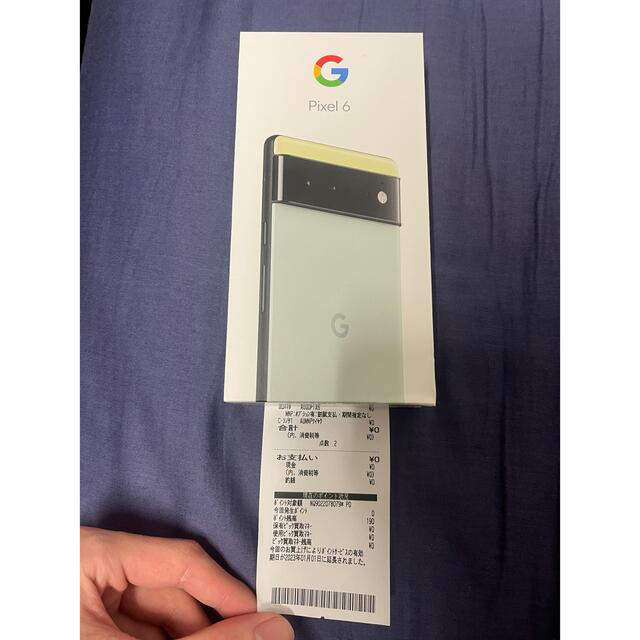 google pixel6 128GB 新品未使用 SIMフリー