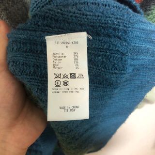 ALLEGE - TTT_MSW 22ss Crazy pattern Knit Multiの通販 by yell's
