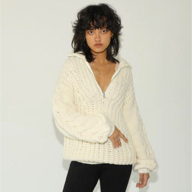 SeaRoomlynn - SeaRoomlynn Hand made zipperルーズニット の通販 by
