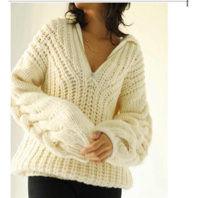 SeaRoomlynn - SeaRoomlynn Hand made zipperルーズニット の通販 by
