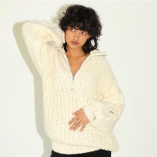 SeaRoomlynn - SeaRoomlynn Hand made zipperルーズニット の通販 by