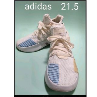 アディダス(adidas)のadidas◆21.5cm◆equipment adv 91-18 white(スニーカー)