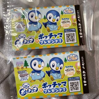 2枚　ポッチャマだいすき　シリアルコード　ポケモンセンター(その他)