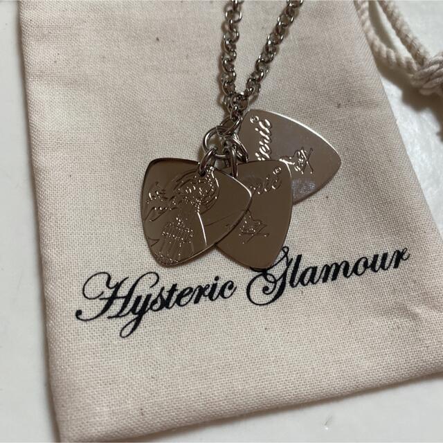 HYSTERIC GLAMOUR(ヒステリックグラマー)のヒステリックグラマー ギターガール ピックネックレス レディースのアクセサリー(ネックレス)の商品写真