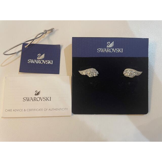 SWAROVSKI - SWAROVSKI スワロフスキー ピアス 翼デザインの通販 by ...