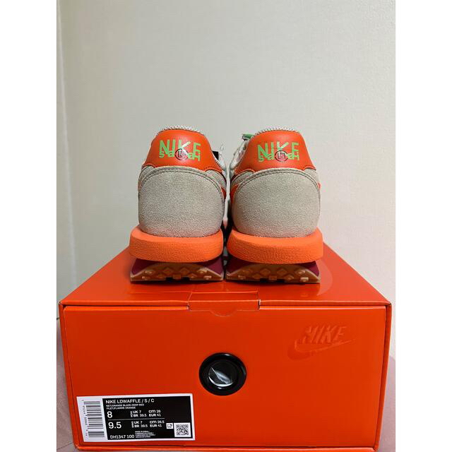 NIKE(ナイキ)のナイキ×クロット×サカイ　LD ワッフル　オレンジブレイズ メンズの靴/シューズ(スニーカー)の商品写真