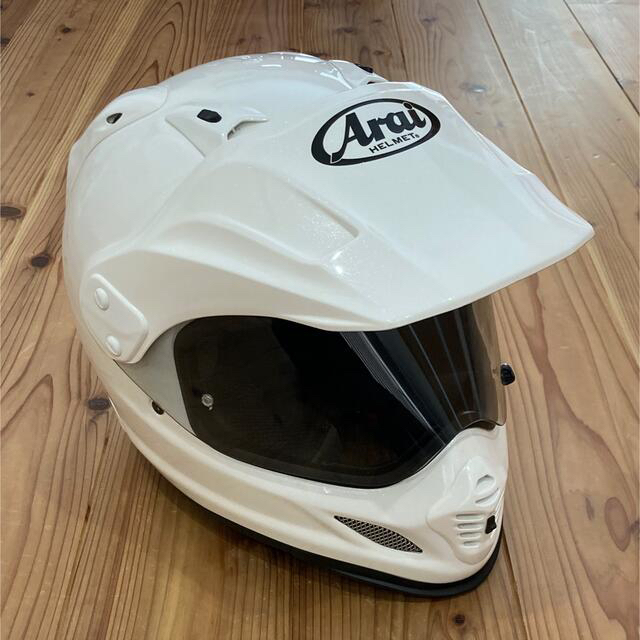 ひろ様専用:Arai ツアークロス3 サイズ L（59-60㎝）グラス ホワイト