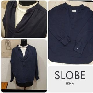 スローブイエナ(SLOBE IENA)のSLOBE IENA開襟シャツ ブラウス(シャツ/ブラウス(長袖/七分))