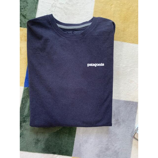 patagonia(パタゴニア)のパタゴニアロ ロンT ネイビー メンズのトップス(Tシャツ/カットソー(七分/長袖))の商品写真