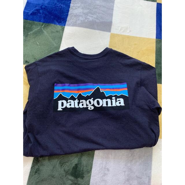 patagonia(パタゴニア)のパタゴニアロ ロンT ネイビー メンズのトップス(Tシャツ/カットソー(七分/長袖))の商品写真