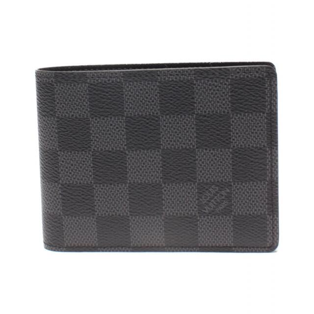 3付属品ルイヴィトン Louis Vuitton 二つ折り財布 メンズ