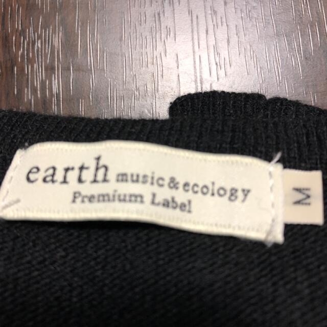earth music & ecology(アースミュージックアンドエコロジー)のearth ビジュー付きニット レディースのトップス(ニット/セーター)の商品写真