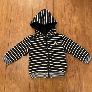 プチバトー(PETIT BATEAU)のプチバトー　パーカー　70(トレーナー)