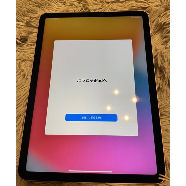 Apple(アップル)のipadair4 64gb.rose.ローズ、タイムセールタイムセール今日夜迄 スマホ/家電/カメラのPC/タブレット(タブレット)の商品写真