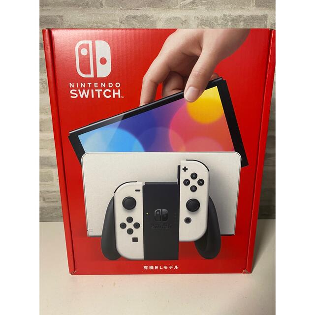 最高級 Nintendo Switch (有機ELモデル)Joy-Conホワイト Switch 「Nintendo - 家庭用ゲーム機本体