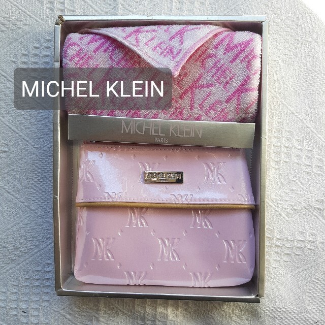 MICHEL KLEIN(ミッシェルクラン)のMICHEL KLEIN　ポーチとミニタオル レディースのファッション小物(ポーチ)の商品写真