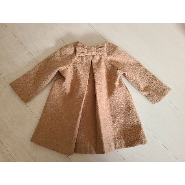 GAP Kids(ギャップキッズ)のbabyGap 90　バックリボン　Aラインコート キッズ/ベビー/マタニティのキッズ服女の子用(90cm~)(ジャケット/上着)の商品写真