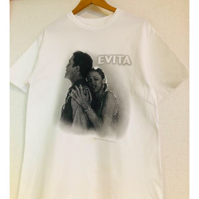 EVITA(エビータ)のエビータEvita マドンナ 映画Tシャツ メンズL メンズのトップス(Tシャツ/カットソー(半袖/袖なし))の商品写真